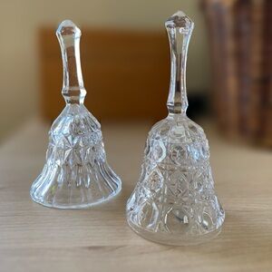 Pair of Gorgeous Glass Bells